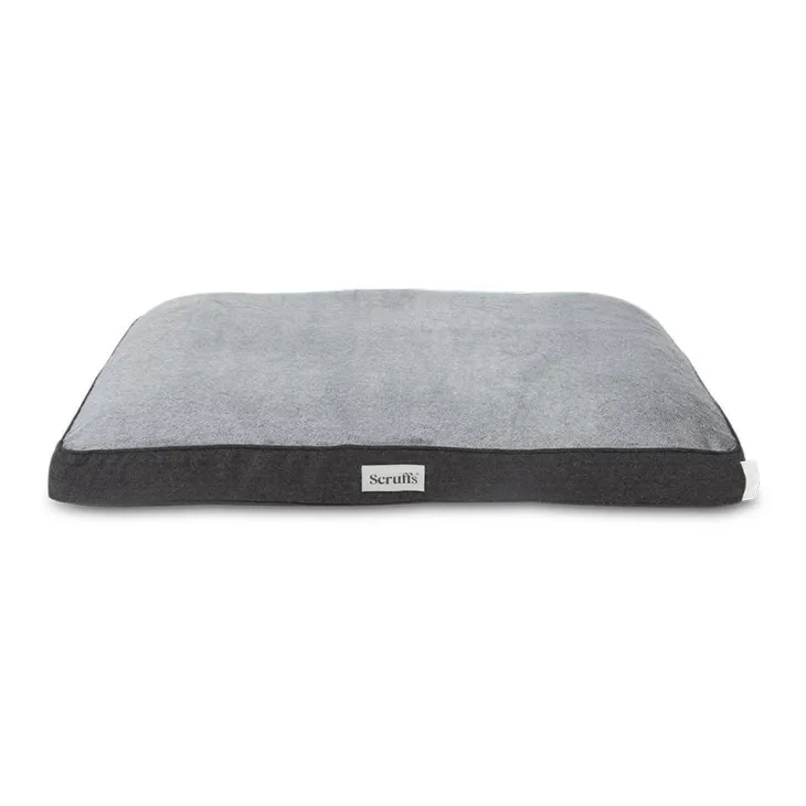 Couchage orthopédique pour chien coloris gris Scruffs Harvard - Taille L 100 x 70 x 12 cm