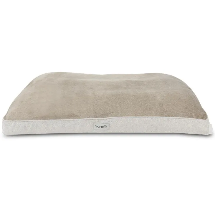 Couchage orthopédique pour chien coloris marron Scruffs Harvard - Taille XL 120 x 75 x 16 cm