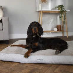 Couchage orthopédique pour chien coloris marron Scruffs Harvard - Taille XL 120 x 75 x 16 cm