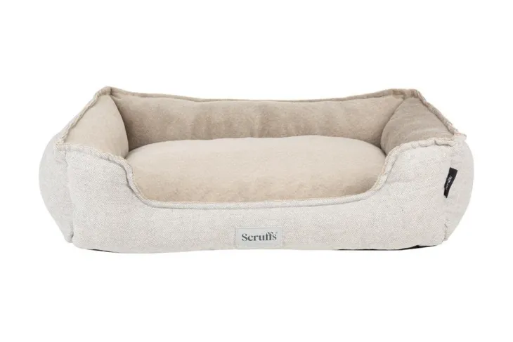 Couchage orthopédique pour chien coloris marron Scruffs Harvard - Taille XL 90 x 70 x 20 cm