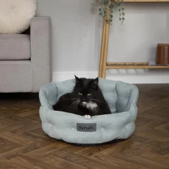 Couchage pour chat ou petit chien coloris vert lit rond Scruffs Seattle - Ø 45 cm