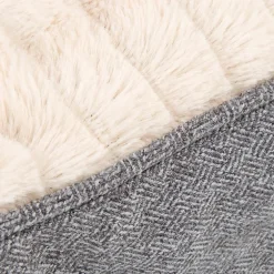 Couchage pour chien coloris gris coussin Scruffs Ellen - Taille M 82 x 58 cm