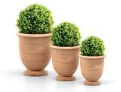 Coupe en terre claire Poterie Goicoechea Ederra 80 L - Ø 61 x H 61 cm