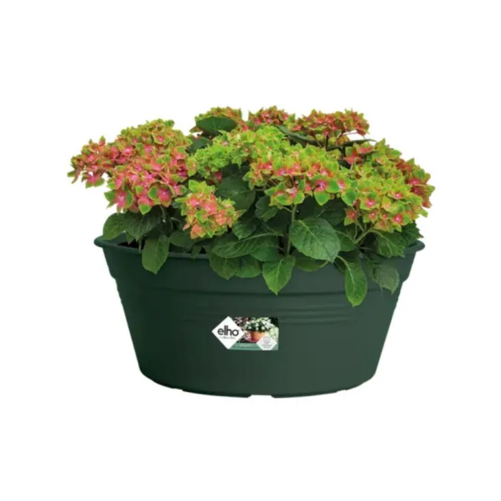 Coupe living noir Elho Green Basics - Ø 33 cm
