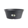 Coupe living noir Elho Green Basics - Ø 38 cm