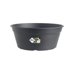 Coupe living noir Elho Green Basics - Ø 38 cm
