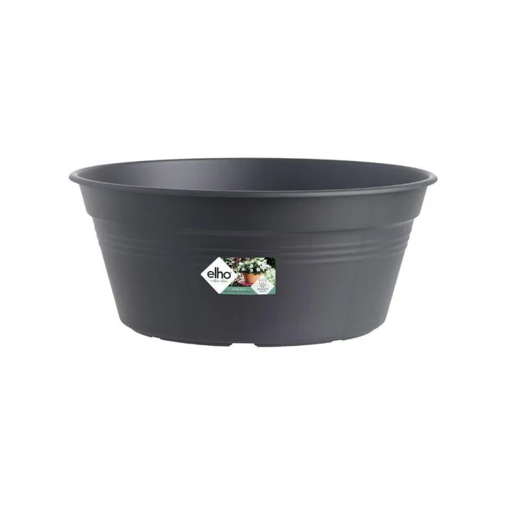 Coupe living noir Elho Green Basics - Ø 38 cm