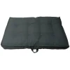 Coussin d'assise palette coloris orange en coton - 118 x 80 x 15 cm