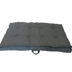 Coussin d'assise pour palette uni Pierre - 118 x 80 x 15 cm