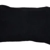 Coussin décoratif Huggy coloris noir en coton - 35 x 50 cm