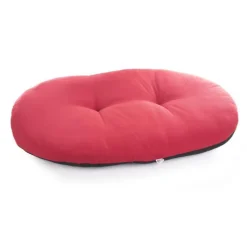 Coussin ovale C rose 65x45 cm