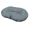 Coussin pour chien et chat ovale hydrofuge coloris bleu Croci - 53 x 35 cm