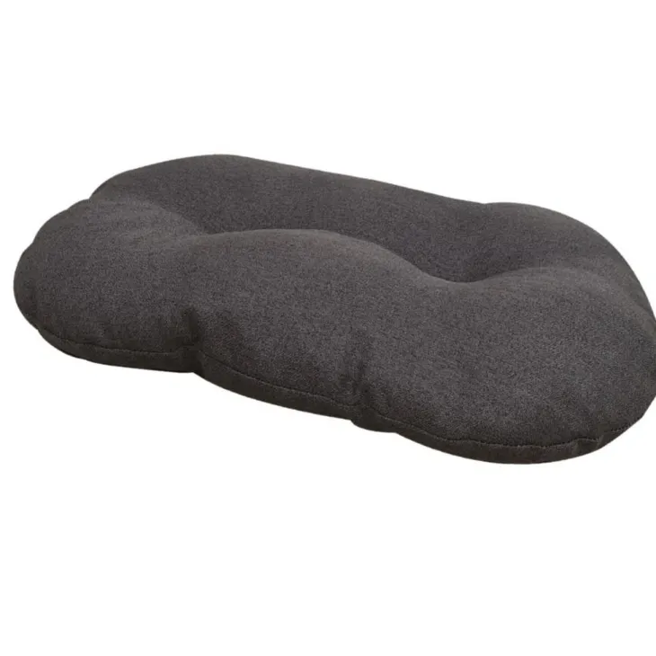 Coussin pour chien ovale hydrofuge coloris gris Croci - 87 x 57 cm