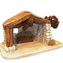 Crèche Lauris santons Escoffier - 35 x 23 x 20 cm