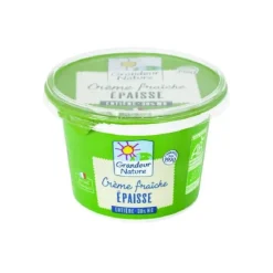Crème fraîche épaisse Grandeur Nature - 20 cl
