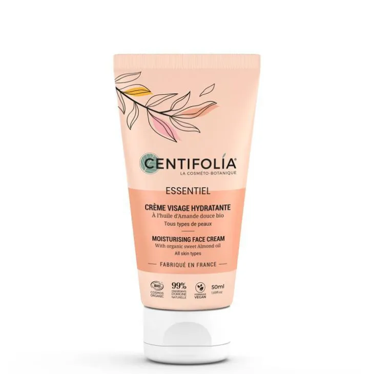 Crème visage hydratante Centifolia - 50 ml