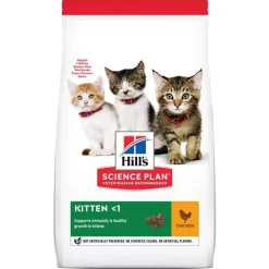 Croquette pour chaton au poulet Hill's - 3 kg