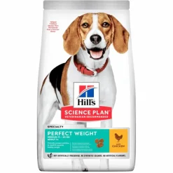 Croquette pour chien adulte de petite taille Weight au poulet Hill's - 12 kg