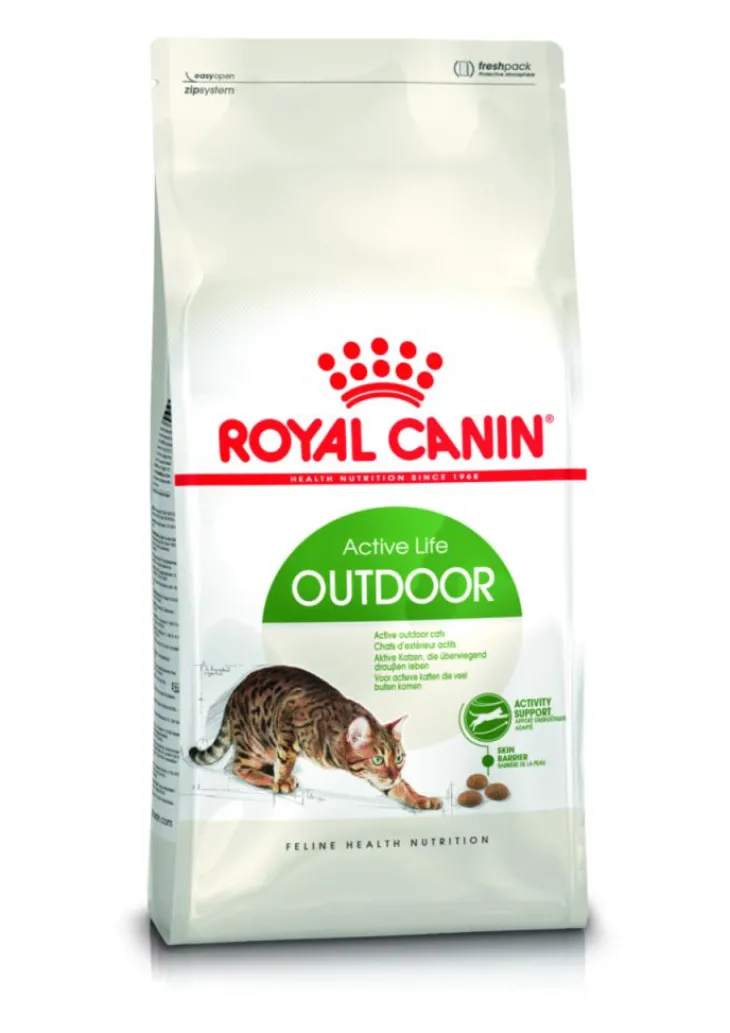 Croquettes pour chat adulte d'extérieur Royal Canin Outdoor - 4 kg