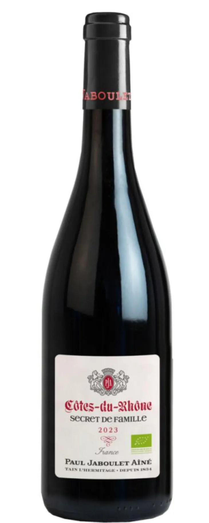 Côtes du Rhône secret de famille bio rouge magnum Jaboulet - 150 cl