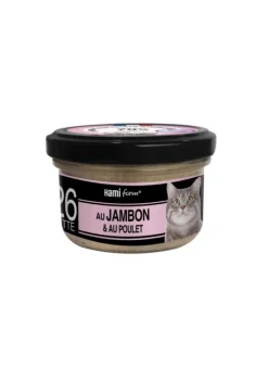 Cuisiné pour chat recette n°26 Jambon/Poulet