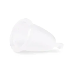 Cup féminine menstruelle avec pochon rose taille 1