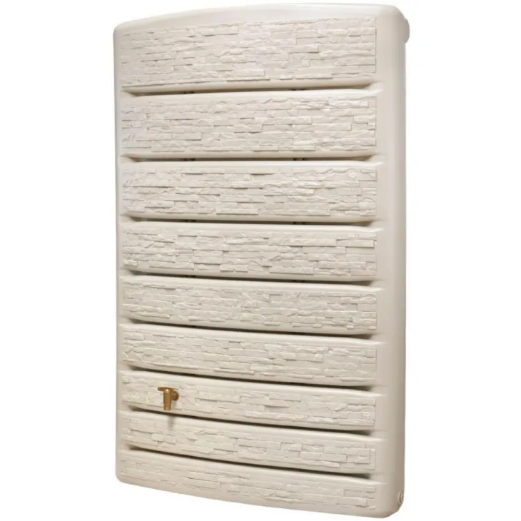 Cuve murale avec robinet coloris sable Graf Extra Slim – 400 L