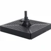 Dalle de parasol lestable avec roues, MWH - 130kg