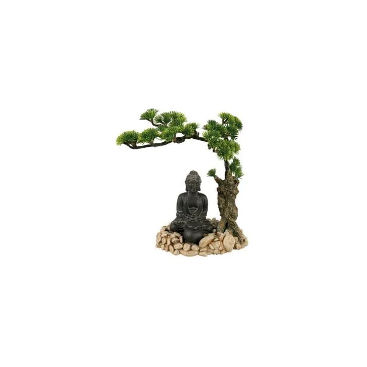 Décor avec diffuseur bouddha et bonzaï L14,5xl12xh20 cm