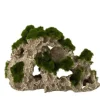 Décor d'aquarium Moss rock 3 coloris marron en résine de polyester - 25 x 9 x 17 cm