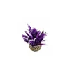 Décor hop violet en plastique 9 cm