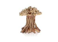 Décor pour aquarium coloris marron Aquavie Three Forêt SPM - 13 x 13 x 9 cm