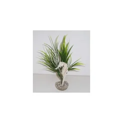 Décor vert avec hippocampe 5 x 20 cm