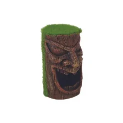 Décoration d'aquarium totem tête ki pouss avec graines