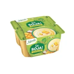 Dessert So Soja dessert mangue coco bio Sojade - 400 g