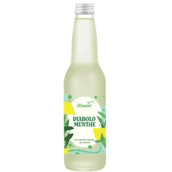 Diabolo Menthe Bio en bouteille de verre Vitamont - 33 cl