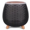 Diffuseur ultrasonique USB Leni coloris noir Zen' Arôme - diffusion 30 m2