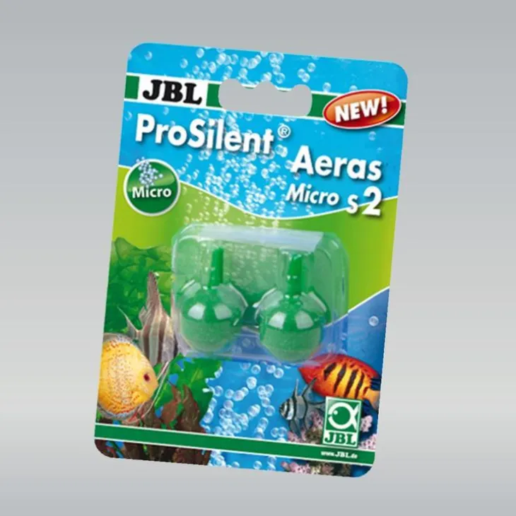 Diffuseurs d'air pour aquarium coloris vert JBL ProSilent Aeras Micro S2 - Ø 21 mm