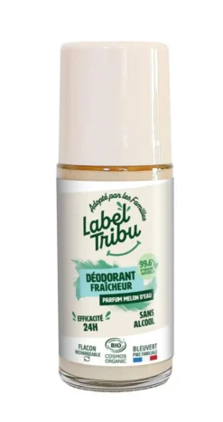 Déodorant fraicheur bio roll on rechargeable Label Tribu - 50 ml