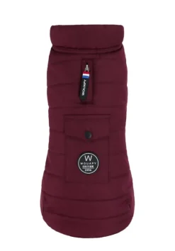 Doudoune pour chien coloris prune Wouapy - Taille 34