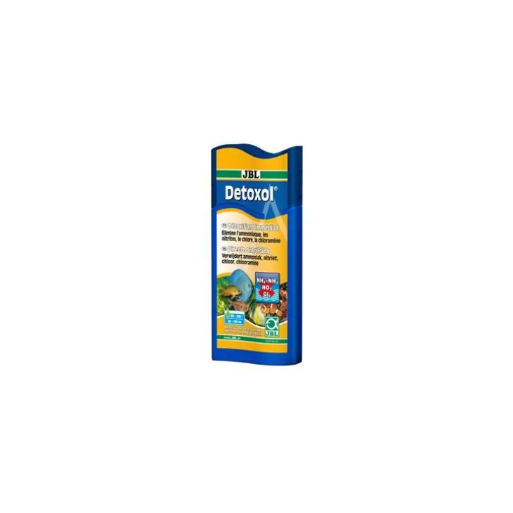 Détoxifiant aquarium à action rapide, JBL Detoxol - contenance 250 ml