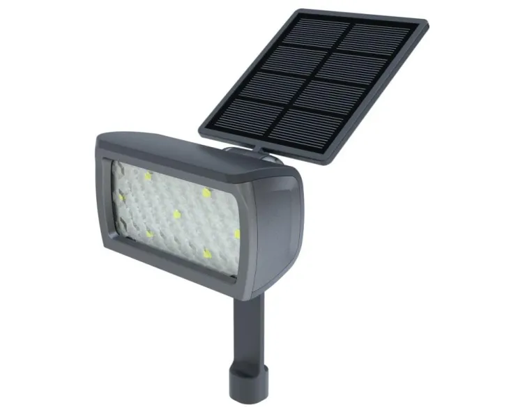Eclairage extérieur power spot pro 300 lm coloris noir en aluminium Watt & Home - 30 cm
