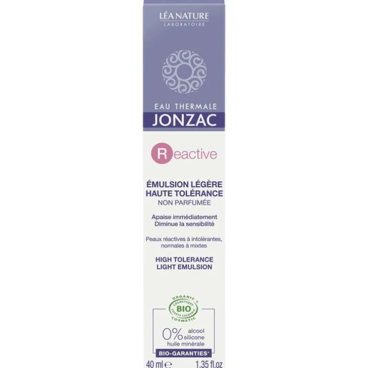 Emulsion légère haute tolérance sans parfum Eau Thermale Jonzac 40 ml