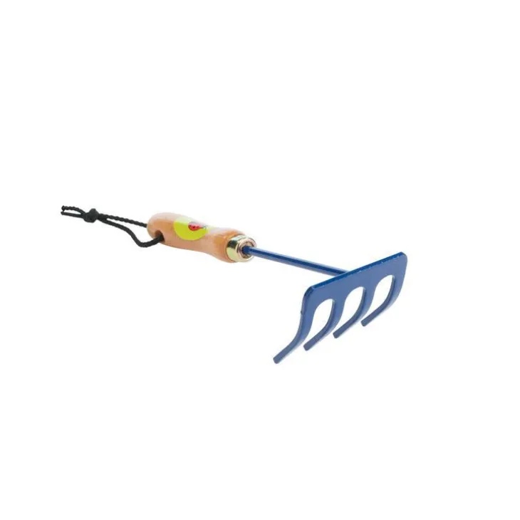 Ensemble de 2 outils de jardinage + 1 seau en métal pour enfant