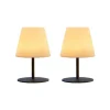 Ensemble de deux lampes de table USB sans fil - Ø 10 x H 16 cm