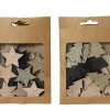 Etoile sapin décoratif coloris noir en bois - 13 cm