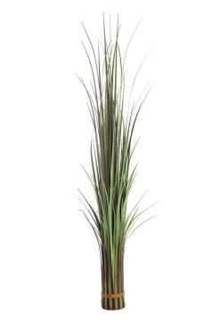 Fagot d'herbe artificielle verte - 100 x 3,5 x 10 cm