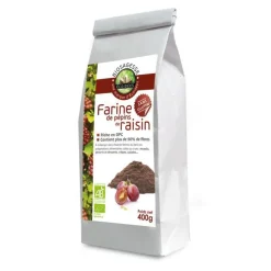 Farine de pépins de raisin bio en sachet de 400 g