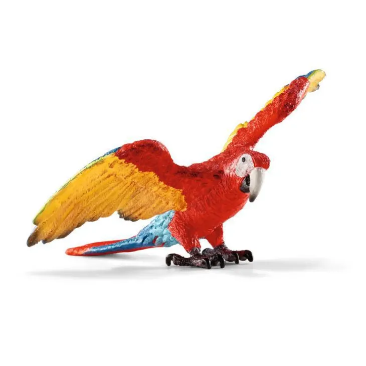 Figurine Ara Série Animaux Sauvages 8,3x8,4x5,3 cm