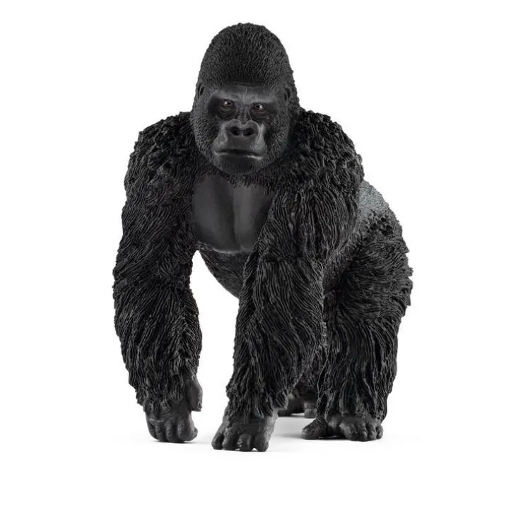 Figurine Gorille Série Animaux sauvages 5,3x9x8,5 cm